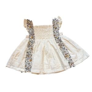 Catherine Maldonado Mini Flower Floral Easter Spring Dress Size 3-6 Months